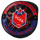 Шайба "Щит ЦСКА с клюшками"