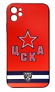 Чехол на телефон ХК ЦСКА iPhone 11 красный 