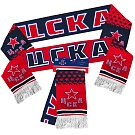 Шарф ХК ЦСКА, син.-красн.