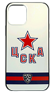 Чехол на телефон ХК ЦСКА iPhone 12 Pro белый 
