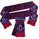 Шарф ХК ЦСКА, красно-синий
